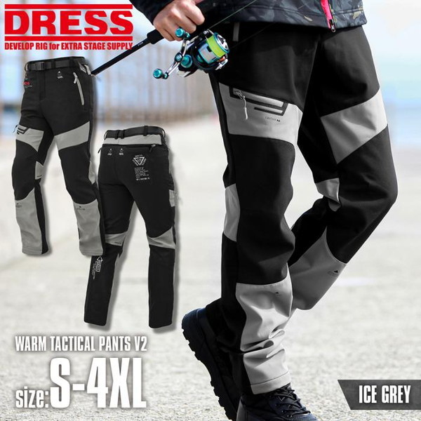 DRESS ウォームタクティカルパンツ アイスグレー L | 激安の新品