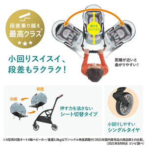 【美品】 コンビ スゴカル ミニモ エッグショック アニマルブルー ベビーカー コンビ ホワイトレーベル スゴカルminimo エッグショック DM