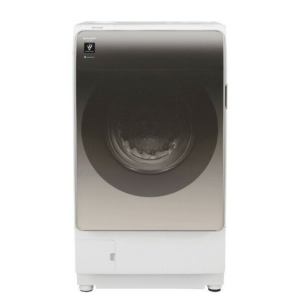 シャープドラム式洗濯乾燥機9.0kg 音声ガイド付 ES-Z200-NL - 洗濯機