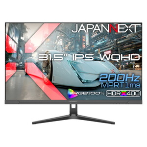JAPANNEXT JN-IPSC34UWQHDR-C65W-H ブラック [34型 ワイド 湾曲液晶