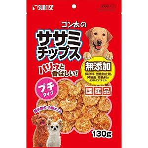 マルカン ゴン太のササミチップス プチタイプ 130g