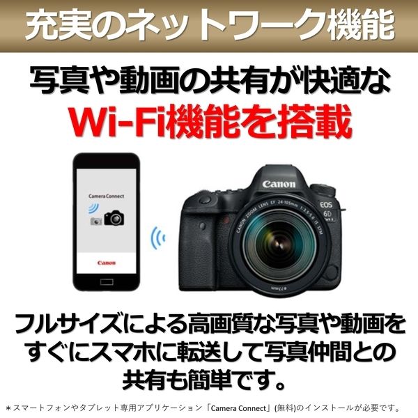 CANON EOS 6D Mark II ボディ [デジタル一眼カメラ (2620万画素