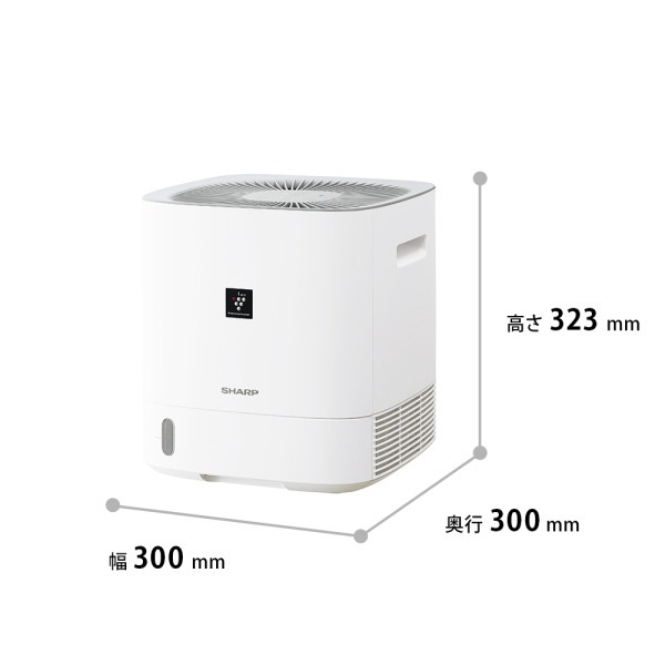 SHARP CV-S60-W 衣類乾燥除湿機 SHARP CV-S60-W ホワイト [デシカント式衣類乾燥除湿機 (木造7畳