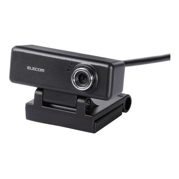 ELECOM UCAM-C520FBBK PCJ 200f }CN ׃KXY ubN