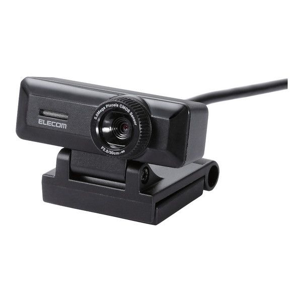 ELECOM UCAM-C750FBBK PCJ 500f }CN ׃KXY ubN