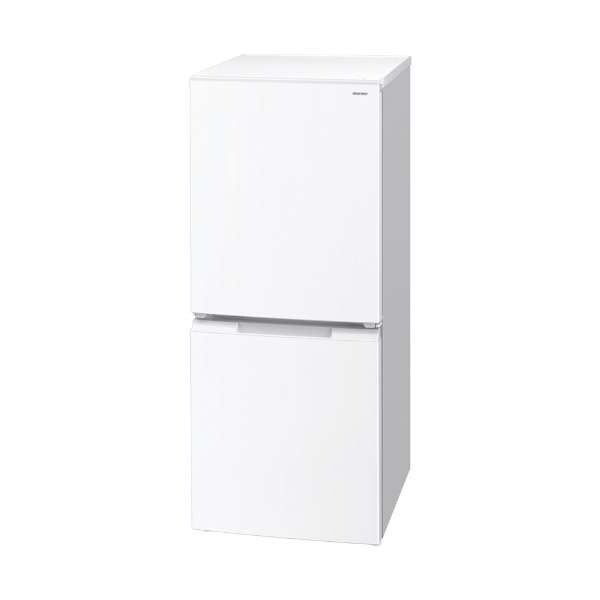 SHARP SJ-D15P-W マットホワイト つけかえどっちもドア [冷蔵庫(152L
