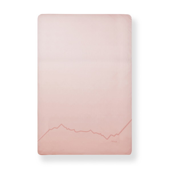 NANGA iK bWC {bNXV[c _u sN RIDGE LINE BOX SHEET D DOUBLE PINK NZ2354-4E505 N1Bh0675