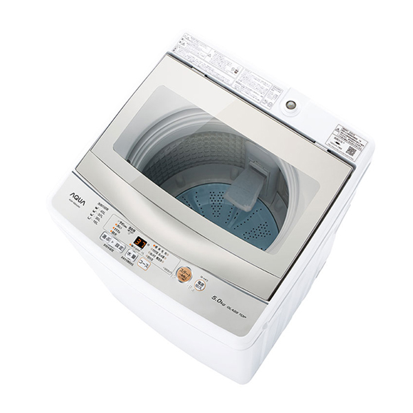 AQUA AQW-GS50J �z���C�g [�S��������@ (5.0kg)] [2020�`2021�N��]