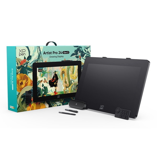 XP-PEN ART240QH_JP ブラック Artist Pro 24(Gen2) 165Hz [液晶ペン