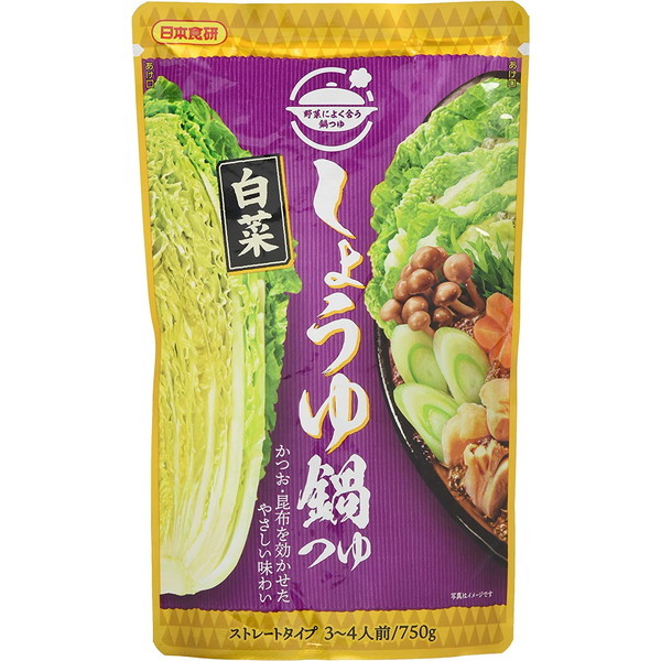 750g　激安の新品・型落ち・アウトレット　PREMOA　×10　家電　白菜しょうゆ鍋つゆ　XPRICE　(旧　エクスプライス　プレモア)　日本食研　通販