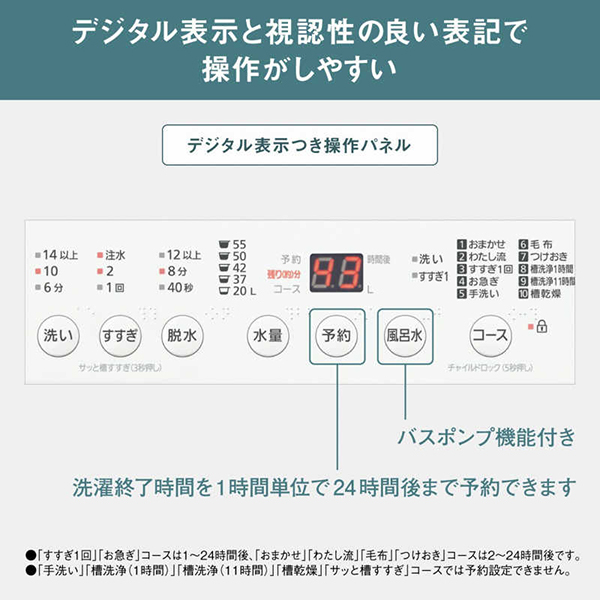 PANASONIC NA-F7PB3-W ホワイト [全自動洗濯機 (7.0kg)] | 激安の新品