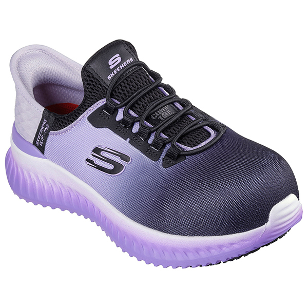 SKECHERS XPb`[Y [NV[Y TILIDO-OMBRAY O[ 22.5cm 108152 BKPR fB[X [SC]