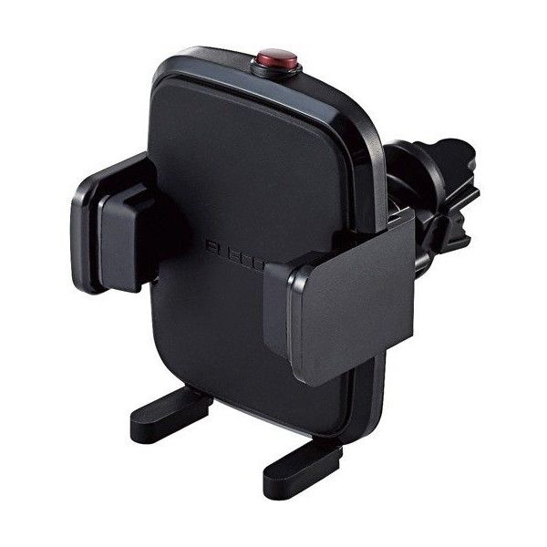 ELECOM P-CARS12BK ubN ԍڃANZT[ X}zX^h ^b`z_[ GAR[o[t^Cv