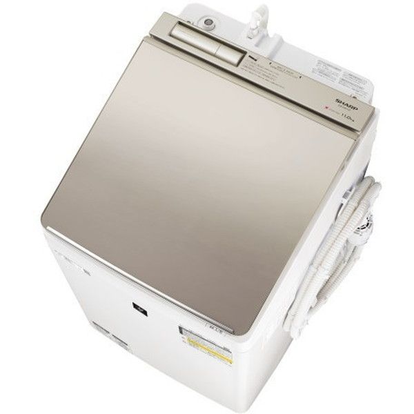 SHARP ES-PW11F-N ゴールド COCORO HOME [洗濯乾燥機 (洗濯11.0kg/乾燥
