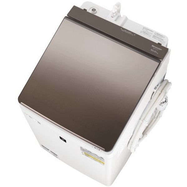 SHARP ES-PT10F 洗濯乾燥機 SHARP ES-PT10F-T ブラウン [洗濯乾燥機 (洗濯10.0kg/乾燥5.0kg