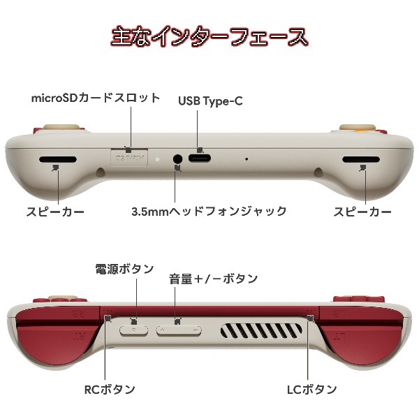 AYANEO AYAPKAM-G90-364WR レトロホワイト Pocket Air Mini [Android