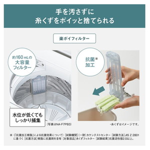 PANASONIC NA-F5B3-H ライトグレー [全自動洗濯機 (5.0kg)] | 激安の