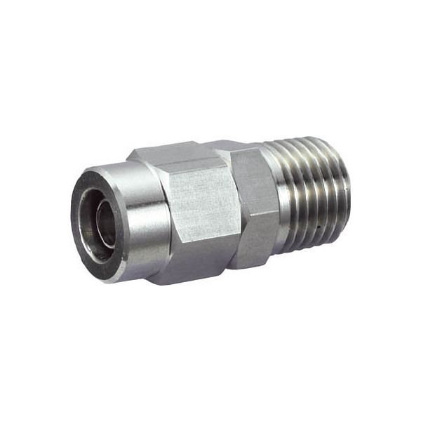 TRUSCO TS1002M SUS���C���R�l�N�^ �K�p�`���[�u�a10X8 �˂�R1/4