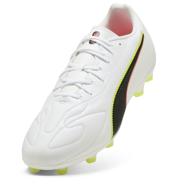 PUMA v[} TbJ[V[Y LO 20 }b` WIDE HG/AG 26.5cm 108467 01 PUMA White-Glowing Red-Yellow Alert