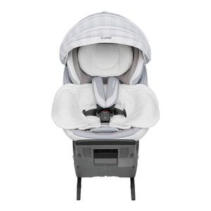 【美品】コンビ　クルムーヴスマート チャイルドシート　ISOFIX JK-800 Combi クルムーヴスマート ISOFIX エッグショック JK-800 ホワイト