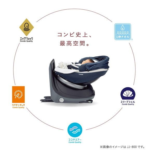 Combi クルムーヴスマート ISOFIX エッグショック JK-800 ホワイト