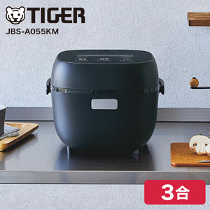 TIGER JBS-A055KM マットブラック 炊きたて [マイコン炊飯器(3合炊き