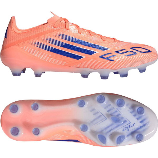 アディダスF50オレンジ色25.0cm ADIDAS アディダス サッカー F50 PRO HG/AG JAPAN オレンジ 25.5cm