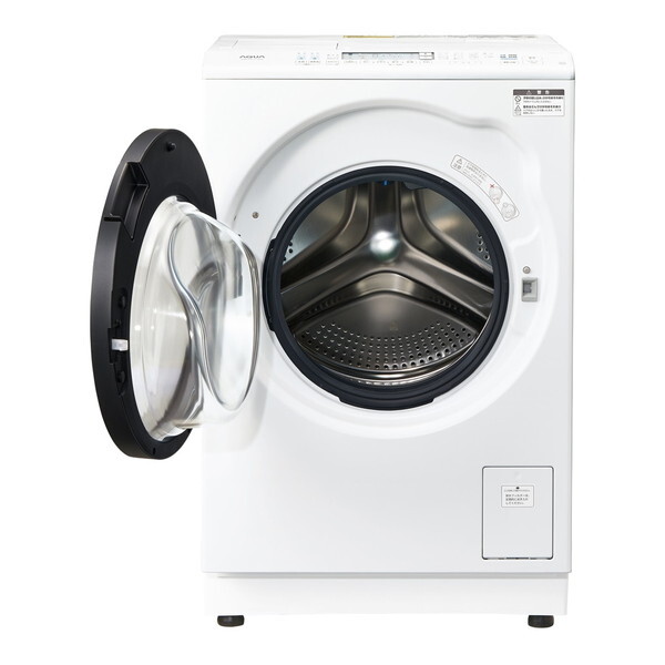 2012年製　ドラム式洗濯機　AQUA　ホワイト　
AQW-DJ6000L AQUA AQW-DXS12A-L(W) ホワイト まっ直ぐドラム [ドラム式洗濯乾燥機