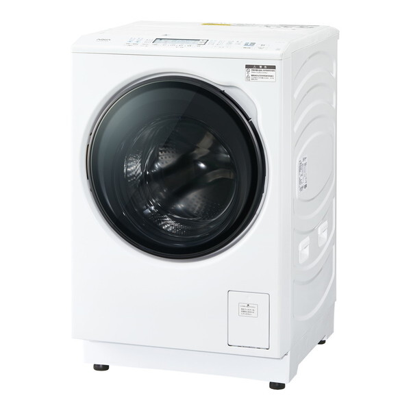 AQUA ドラム式洗濯乾燥機ホワイト AQUA、水平ドラムを採用したドラム式洗濯乾燥機「まっ直ぐドラム