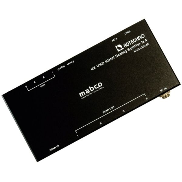 ADTECHNO HUS-0104E [スケーリング機能搭載 業務用薄型HDMI 2.0a 4分配器] | 激安の新品・型落ち・アウトレット 家電  通販 XPRICE - エクスプライス (旧 PREMOA - プレモア)