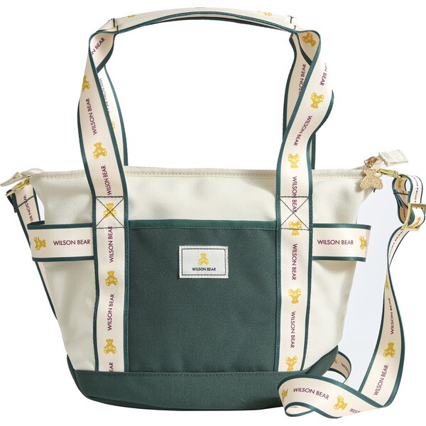 EB\ WR8048103001 BEAR JPN COLLECTION MINI TOTE Green [g[gobO]