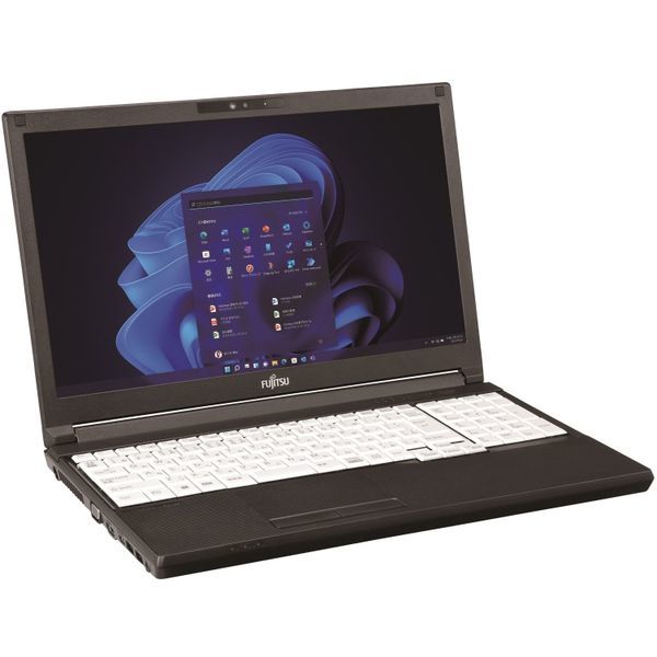 富士通 FMVA0B033P LIFEBOOK A5513/MX (Core i5-1235U/8GB/SSD・256GB/スーパーマルチ/Win10  Pro 64bit/Office Home & Business 2021/15.6型HD) | 激安の新品・型落ち・アウトレット 家電 通販