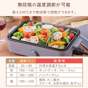 MAXZEN MHP120LT01-WH ホワイト [ホットプレート] | 激安の新品
