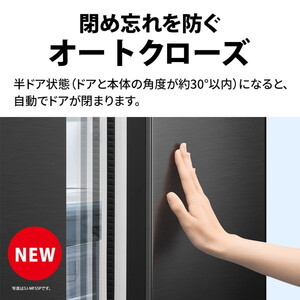SHARP SJ-MF55P-H ダスクダークメタル Fit63 [冷蔵庫 (545L・フレンチ