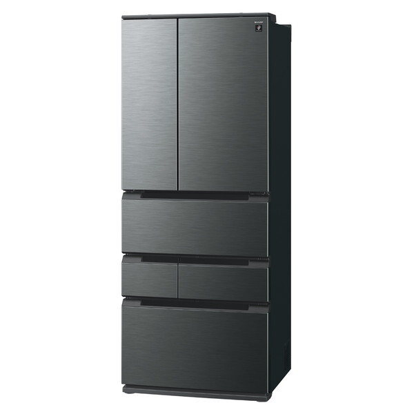 SHARP SJ-MF55P-H ダスクダークメタル Fit63 [冷蔵庫 (545L・フレンチ