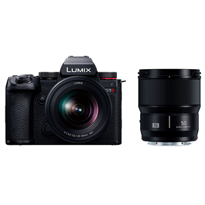 PANASONIC DC-S5M2W LUMIX S5II ダブルレンズキット [フルサイズミラーレス一眼カメラ (2420万画素)]