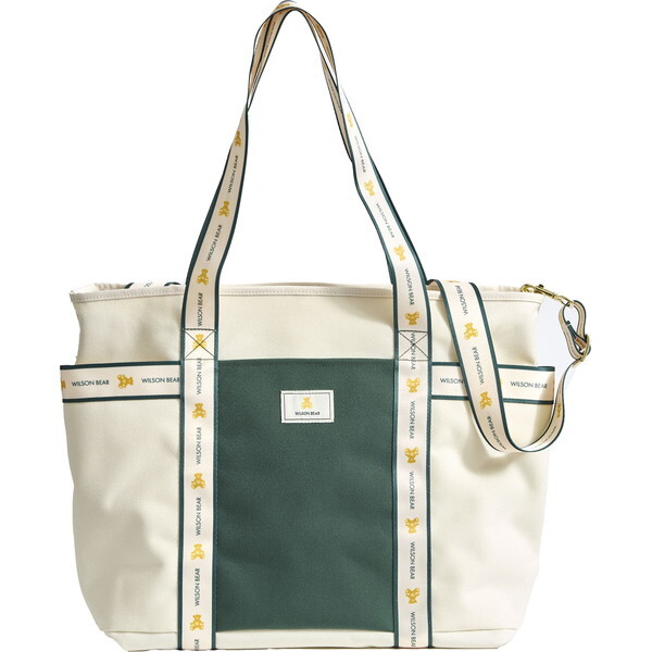 EB\ WR8048003001 BEAR JPN COLLECTION TOTE Green [g[gobO]