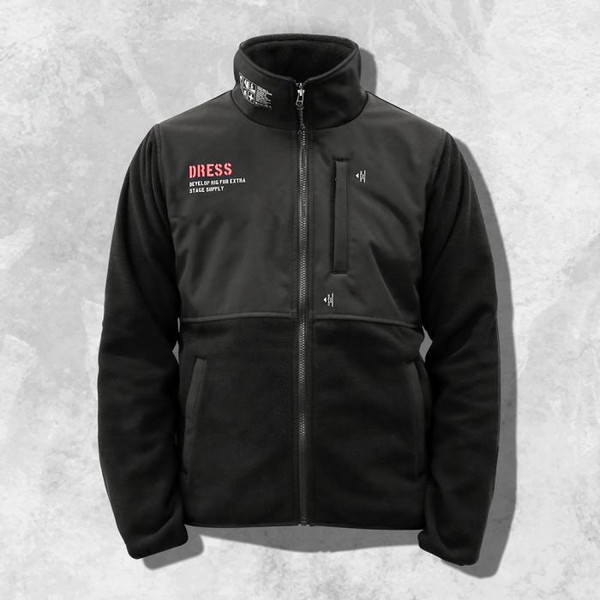 DRESS TACTICAL THERMAL JACKET 2XL ブラック DRESS タクティカルフリースジャケット 2XL ブラック | 激安の新品・型