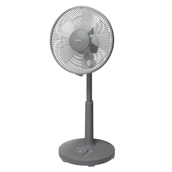 家電 TEKNOS KI-327DC TEKNOS KI-327DC(G) グレー [リビング扇風機 (DCモーター搭載/リモコン