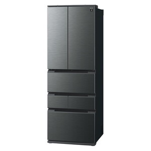レジスター　SHARP SHARP SJ-MF46P-H ダスクダークメタル Fit63 [冷蔵庫 (457L・フレンチ