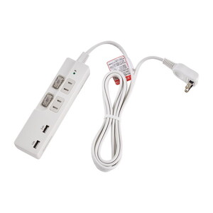 節電コード付タップ