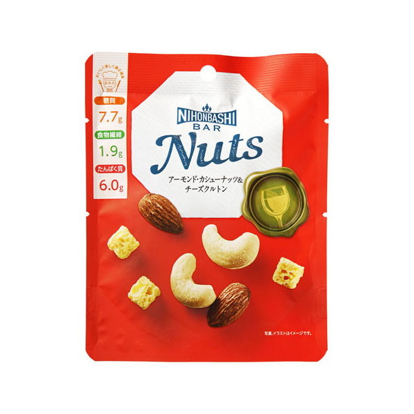 ���� Nihonbashi Bar �A�[�����h�E�J�V���[�i�b�c&�`�[�Y�N���g�� 34g x8