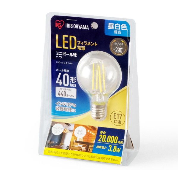 ACXI[} LDG4N-G-E17-FC [LED~j{[ E17 40W F]