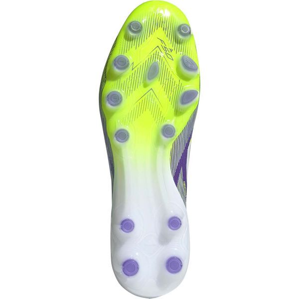 ADIDAS サッカースパイク F50 Pro HG/AG パープル 27.5cm JR4396