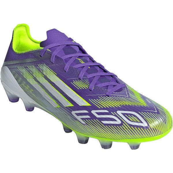 ADIDAS サッカースパイク F50 Pro HG/AG パープル 27.5cm JR4396