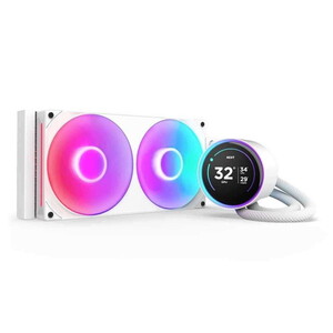 NZXT RL-KRZ63-RW マットホワイト Kraken Z63 RGB [水冷一体型