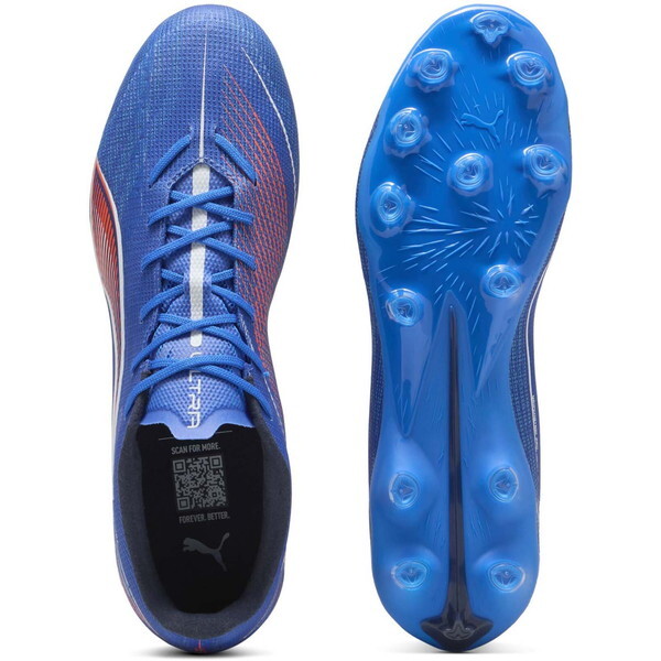 PUMA サッカースパイク ウルトラ_6_プロ_HG/AG ブルー 24.5cm 10855301