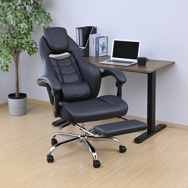 山善 DGC-89SO(BK) [ゲーミンクチェア] | 激安の新品・型落ち