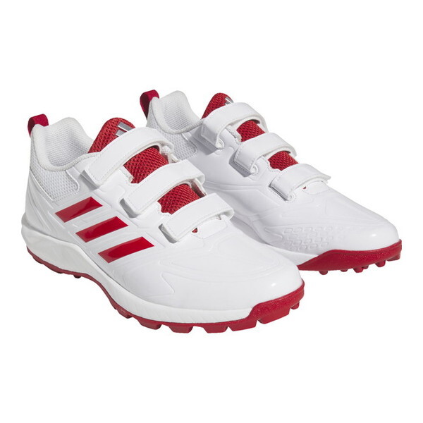 ADIDAS �A�f�B�_�X �싅 �W���p�� �g���[�i�[AC �x�[�X�{�[���X�p�C�N / Japan Trainer AC Baseball Cleats �t�b�g�E�F�A�z���C�g/�V���o�[���^���b�N/�`�[���p���[���b�h2 260 GW1930
