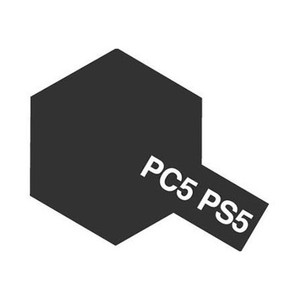 タミヤ PS-5 ブラック (700) 86005 [ポリカーボネートスプレー]